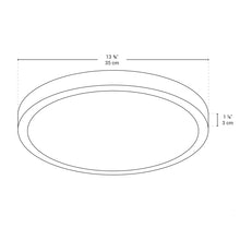 Load image into Gallery viewer, 14" Smart WiFi White RGBW Tunable Utility Ceiling Light