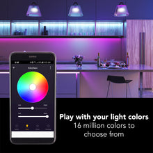 Load image into Gallery viewer, 6" Smart WiFi Color + White LED Recessed Light Fixture (4-Pack)