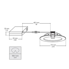 Load image into Gallery viewer, 6" Smart WiFi Color + White LED Recessed Light Fixture (4-Pack)