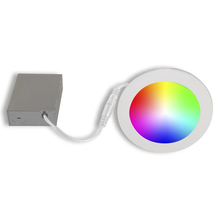 Load image into Gallery viewer, 6" Smart WiFi RGB+White LED Recessed Light Fixture