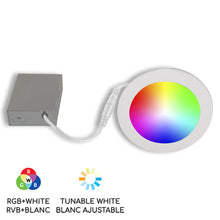 Load image into Gallery viewer, 6" Smart WiFi RGB+White LED Recessed Light Fixture
