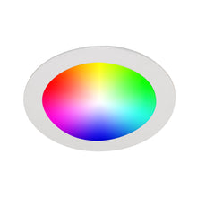Load image into Gallery viewer, 6" Smart WiFi RGB+White LED Recessed Light Fixture (12-Pack)