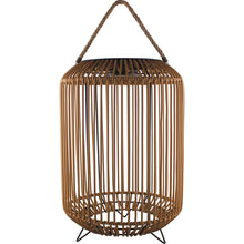 Load image into Gallery viewer, Tulum Smart Solar Outdoor Patio Garden LED Light 13 X 19 In. - Beige