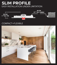 Load image into Gallery viewer, 6" Smart WiFi Color + White LED Recessed Light Fixture (4-Pack)