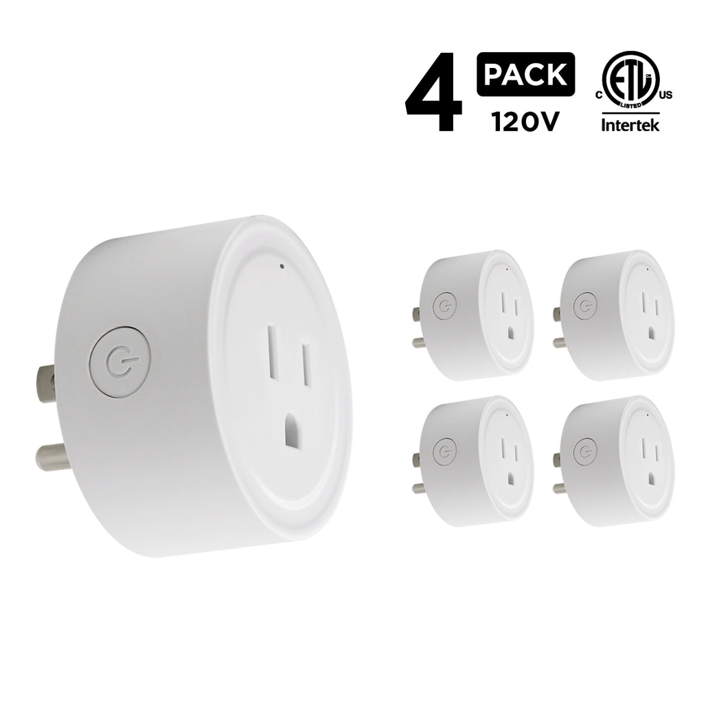 ZoOm Malta - Pack of 4 TECKIN Smart Plug 13A WiFi Socket