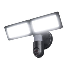 Load image into Gallery viewer, WiFi Waterproof Outdoor Security Light with HD 1080p Camera, Black